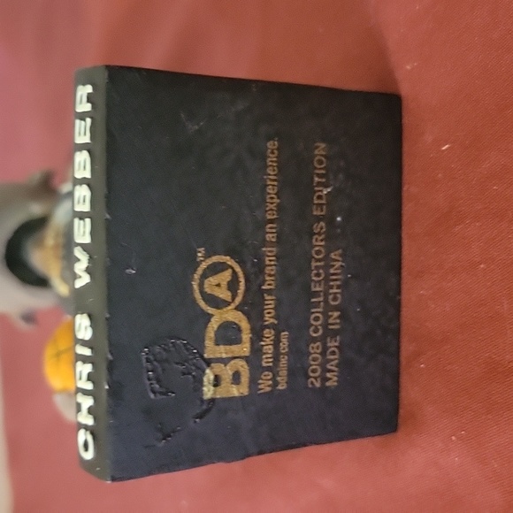 CHRIS WEBBER - Center Court Restaurant Promotional Bobblehead Sacramento, CA - Picture 7 of 7